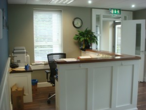 Office reception area, Ardee